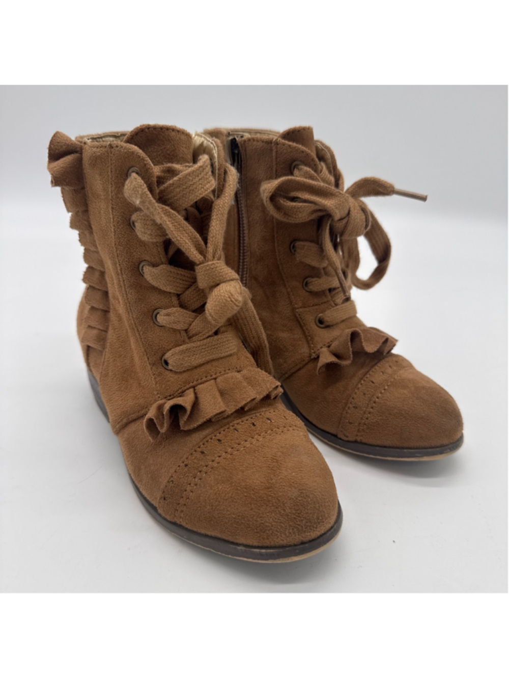 JOYFOLIE Moen Boots in Pecan 10 (Toddler Girl)